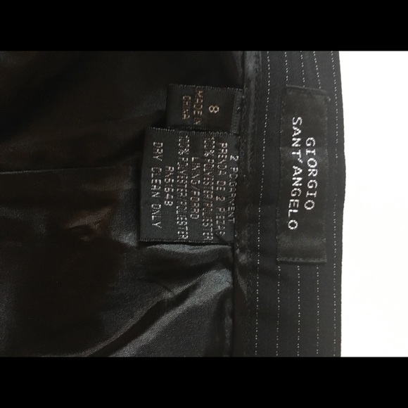 VTG Georgio Sant’ Angelo Pinstripe Pant Suit. 8 - Picture 8 of 10